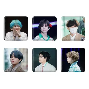 مگنت مربعی تهیونگ وی (Teahyung) بی تی اس BTS