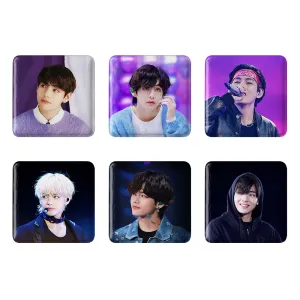 مگنت مربعی تهیونگ وی (Teahyung) بی تی اس BTS
