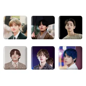 مگنت مربعی تهیونگ وی (Teahyung) بی تی اس BTS