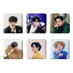 مگنت مربعی تهیونگ وی (Teahyung) بی تی اس BTS