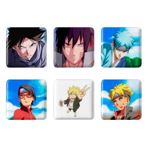 مگنت مربعی انیمه بوروتو (Boruto)
