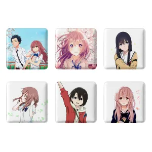 مگنت مربعی انیمه سایلنت ویس (A Silent Voice)