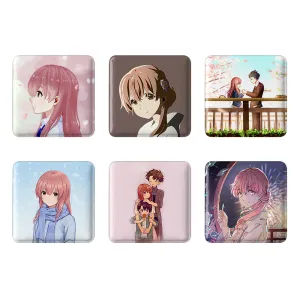 مگنت مربعی انیمه سایلنت ویس (A Silent Voice)