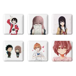 مگنت مربعی انیمه سایلنت ویس (A Silent Voice)