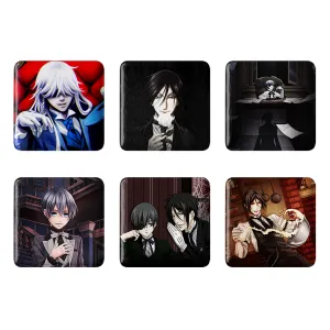 مگنت مربعی انیمه خادم سیاه (Black Butler)