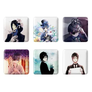 مگنت مربعی انیمه خادم سیاه (Black Butler)
