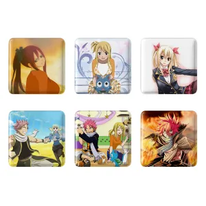 مگنت مربعی انیمه فری تیل (Fairy Tail)