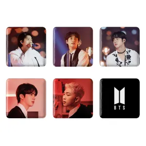 مگنت مربعی بی تی اس BTS