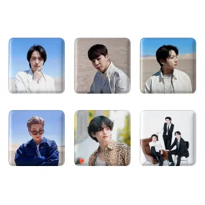 مگنت مربعی بی تی اس BTS