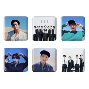 مگنت مربعی بی تی اس BTS