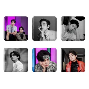 مگنت مربعی بی تی اس BTS