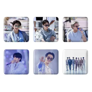 مگنت مربعی بی تی اس BTS