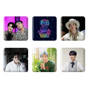 مگنت مربعی بی تی اس BTS