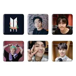 مگنت مربعی بی تی اس BTS