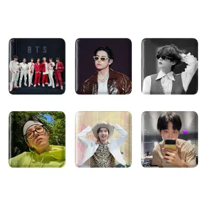 مگنت مربعی بی تی اس BTS