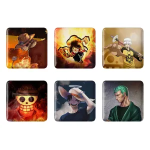 مگنت مربعی انیمه وان پیس (One Piece)
