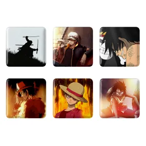 مگنت مربعی انیمه وان پیس (One Piece)