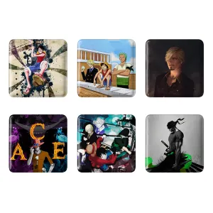 مگنت مربعی انیمه وان پیس (One Piece)