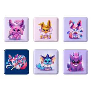 مگنت مربعی انیمه پوکمون (Pokemon)
