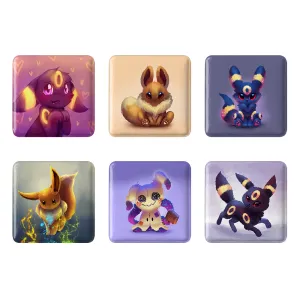 مگنت مربعی انیمه پوکمون (Pokemon)