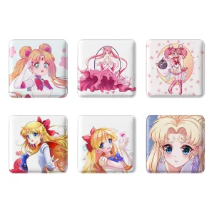 مگنت مربعی انیمه سیلور مون (Sailor Moon)