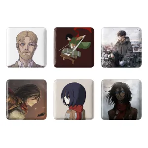 مگنت مربعی انیمه اتک آن تایتان (Attack on Titan)