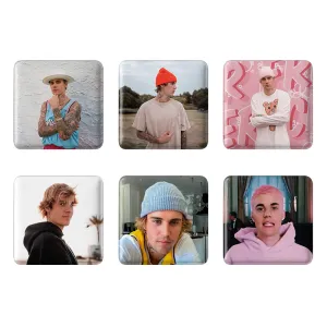 مگنت مربعی جاستین بیبر (Justin bieber)