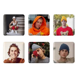 مگنت مربعی جاستین بیبر (Justin bieber)