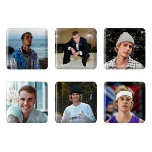مگنت مربعی جاستین بیبر (Justin bieber)