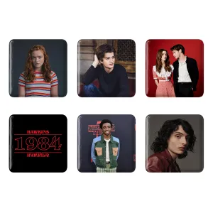 مگنت مربعی استرنجر تینگز (Stranger Things)
