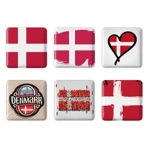 مگنت مربعی دانمارک (Denmark)