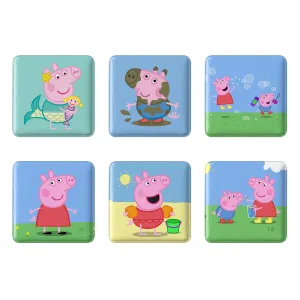 مگنت مربعی انیمیشن پپا پیگ (Peppa Pig)