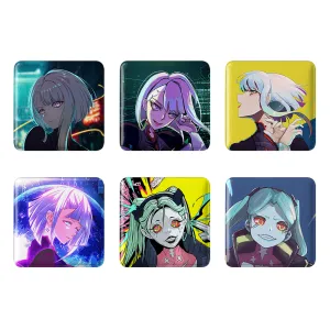 مگنت مربعی انیمه سایبر پانک (Cyberpunk)