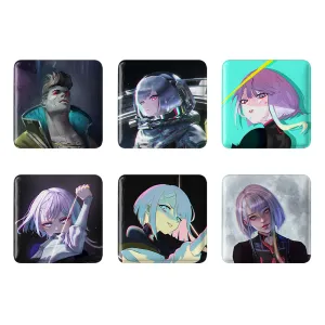 مگنت مربعی انیمه سایبر پانک (Cyberpunk)