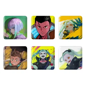 مگنت مربعی انیمه سایبر پانک (Cyberpunk)