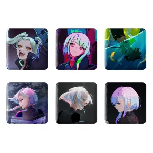 مگنت مربعی انیمه سایبر پانک (Cyberpunk)