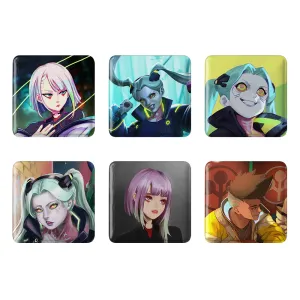 مگنت مربعی انیمه سایبر پانک (Cyberpunk)