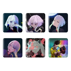 مگنت مربعی انیمه سایبر پانک (Cyberpunk)