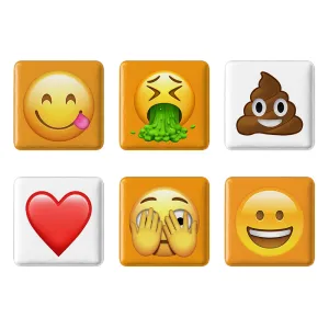 مگنت مربعی ایموجی (Emoji)
