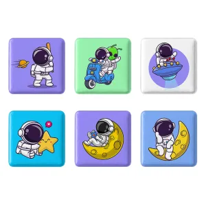 مگنت مربعی فضانورد (astronaut)