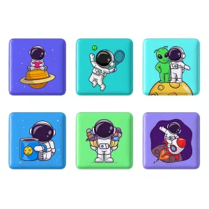 مگنت مربعی فضانورد (astronaut)