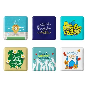 مگنت مربعی نیمه شعبان