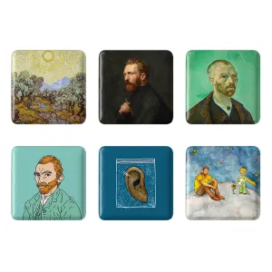 مگنت مربعی ونسان ونگوگ (Van Gogh)