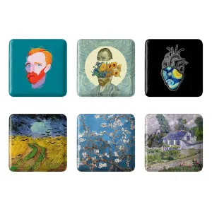 مگنت مربعی ونسان ونگوگ (Van Gogh)