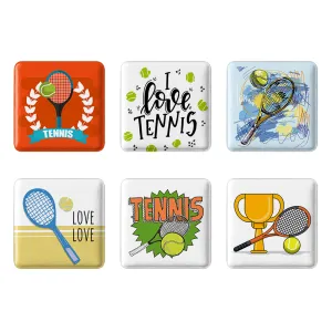 مگنت مربعی تنیس (Tennis)