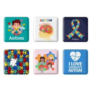 مگنت مربعی اتیسم (Autism)