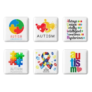 مگنت مربعی اتیسم (Autism)