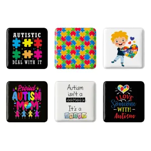 مگنت مربعی اتیسم (Autism)