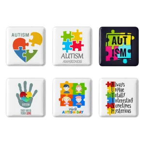مگنت مربعی اتیسم (Autism)