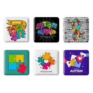 مگنت مربعی اتیسم (Autism)